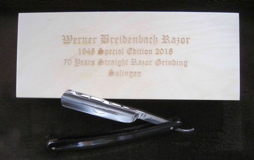 Werner Breidenbach Special Edition Razor No. 14/70